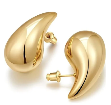 Golden Cascade Earrings